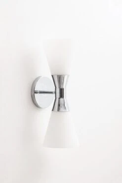 Camille Single Wall Light Chrome