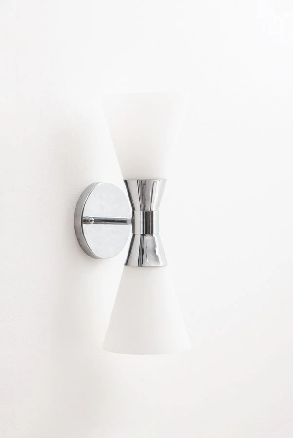 Camille Single Wall Light Chrome 3 Camille Single Wall Light Chrome