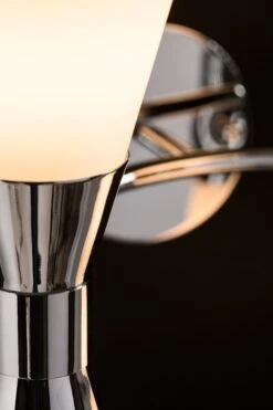 Camille Double Wall Light Chrome -Furniture Sale Store l 200 camille double wall light chrome detail 1 web