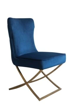 Wexler Dining Chair Navy -Brass Base 7 Wexler Dining Chair Navy -Brass Base -Furniture Sale Store l121 wexler dining chair navy cutout1 web