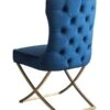 Wexler Dining Chair Navy -Brass Base -Furniture Sale Store l121 wexler dining chair navy cutout3 web