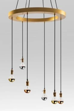 Barrington Chandelier Brass