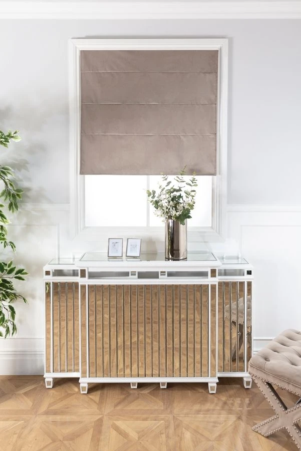 Leonore Adjustable Mirrored Radiator Cover 5 Leonore Adjustable Mirrored Radiator Cover - Image 3