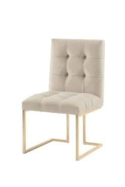 Lorenzo Dining Chair - Chalk -Furniture Sale Store lorenzo chalk dining chair front web
