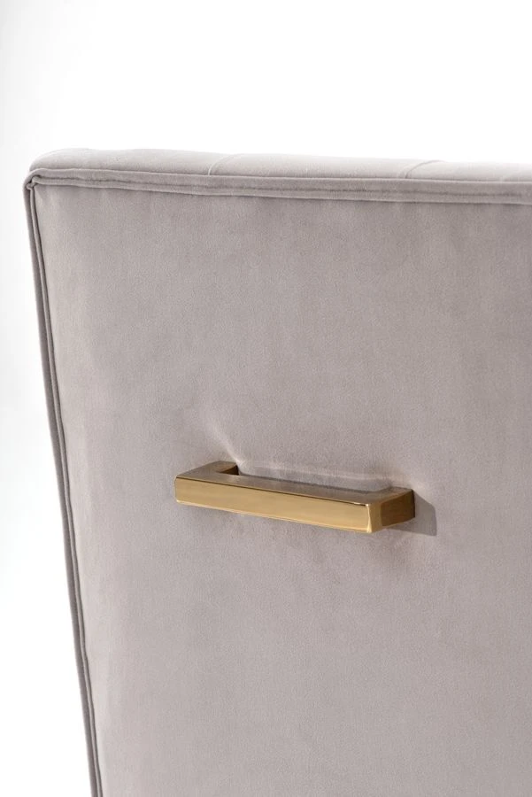 Lorenzo Dining Chair - Dove Grey 6 Lorenzo Dining Chair - Dove Grey - Image 4