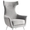 Lulu Armchair - Dove Grey 2 Lulu Armchair - Dove Grey -Furniture Sale Store lulu dove front web