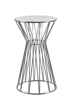 Mali Silver Side Table