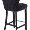 Margonia Bar Stool Black PU Leather 1 Margonia Bar Stool Black PU Leather -Furniture Sale Store margonia bar stool black pu leather cutout 02 web 1