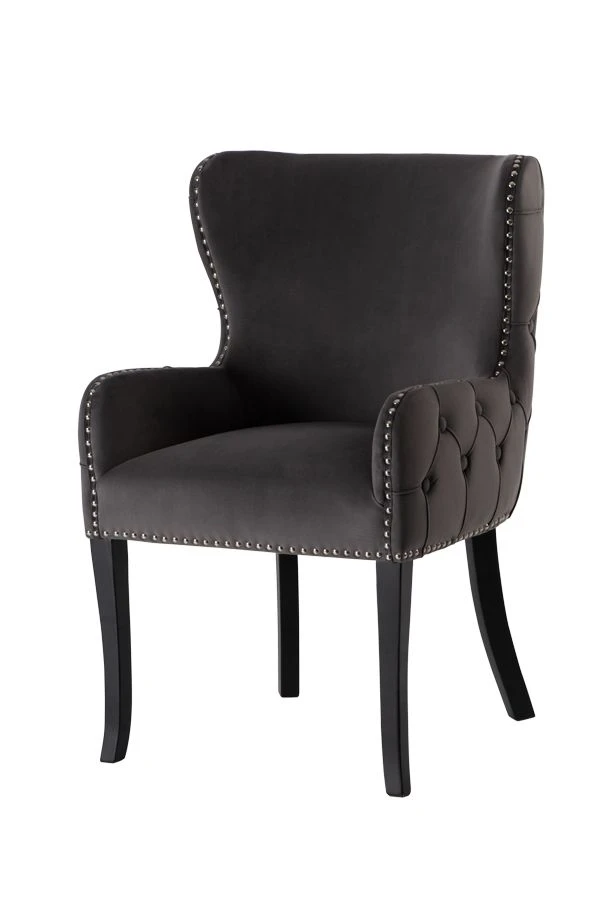 Margonia Carver Chair - Storm Grey 5 Margonia Carver Chair - Storm Grey - Image 3