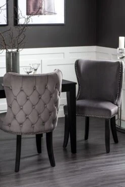 Margonia Dining Chair - Storm Grey -Furniture Sale Store margonia dining chair storm grey ls web 1