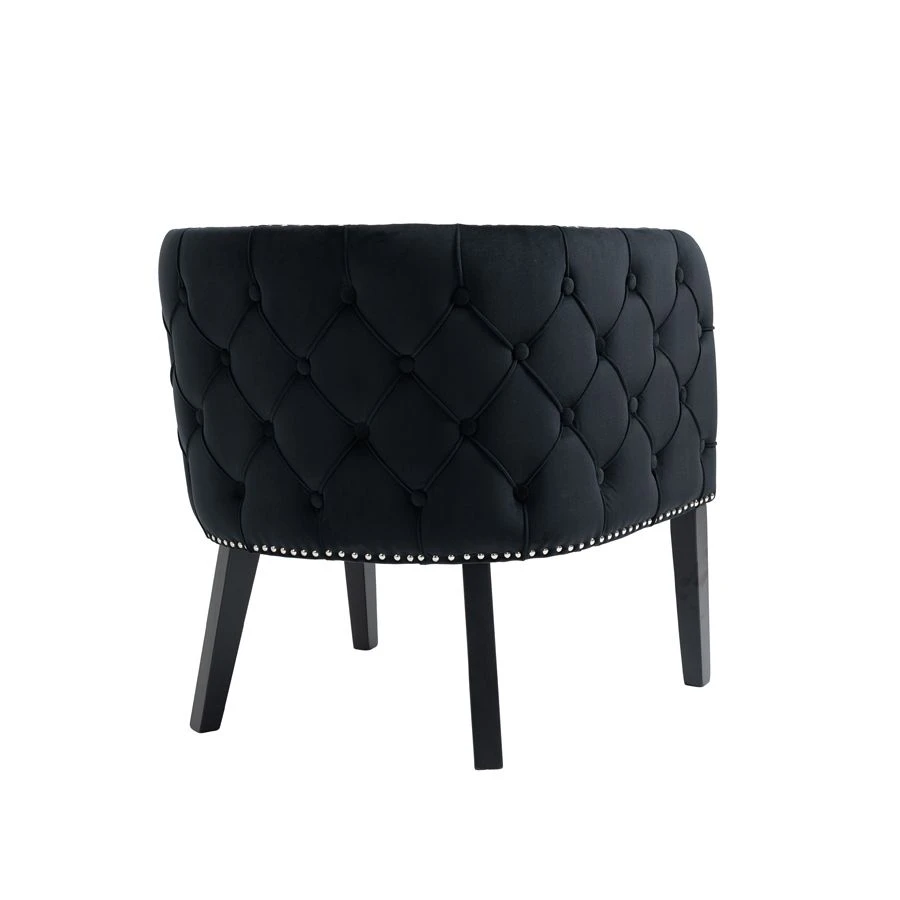 Margonia Tub Chair - Black 5 Margonia Tub Chair - Black - Image 3