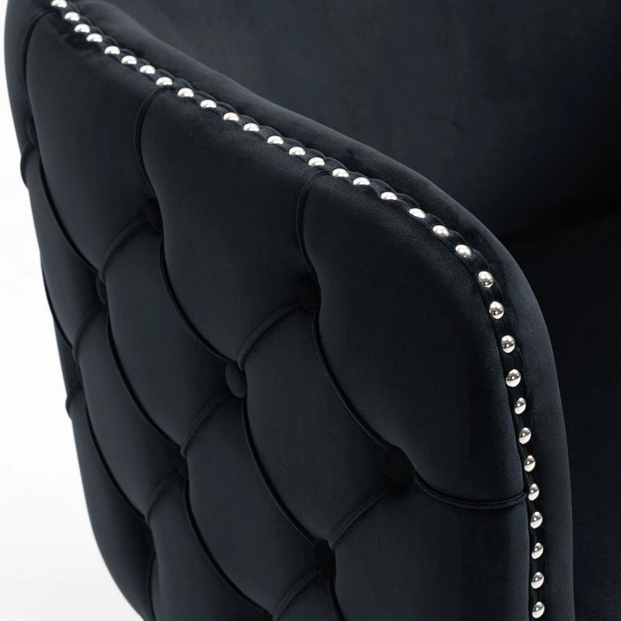 Margonia Tub Chair - Black 6 Margonia Tub Chair - Black - Image 4