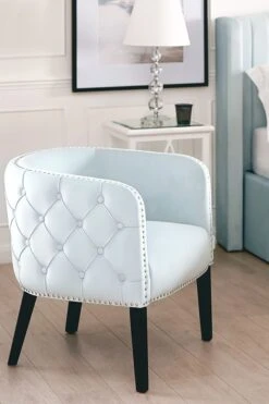 Margonia Tub Chair – Pastel Blue -Furniture Sale Store margonia tub chair powder blue web