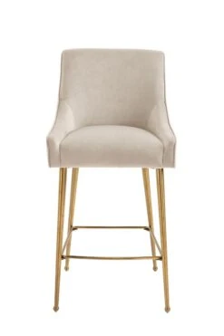 Mason Bar Stool - Chalk - Brushed Gold Legs 11 Mason Bar Stool - Chalk - Brushed Gold Legs -Furniture Sale Store mason barstool j 2104 brushed gold chalk cutout 01 web