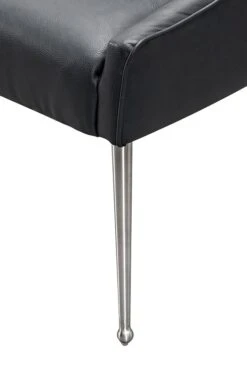 Mason Dining Chair Black Faux Leather - Brushed Silver Legs 12 Mason Dining Chair Black Faux Leather - Brushed Silver Legs -Furniture Sale Store mason chair 877 web black faux leather 2