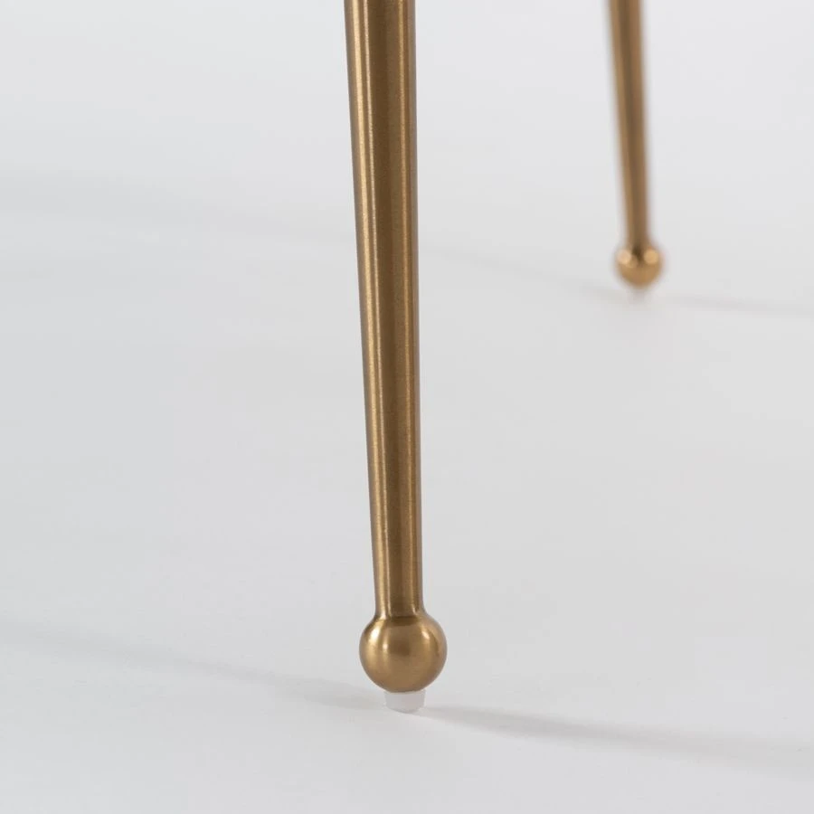 Mason Dining Table – Brushed Gold Legs 8 Mason Dining Table – Brushed Gold Legs - Image 6