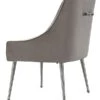 Mason Dining Chair Dove Grey - Shiny Silver Legs 1 Mason Dining Chair Dove Grey - Shiny Silver Legs -Furniture Sale Store mason dining chair brushed silver dove cutout 03 web