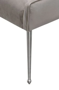 Mason Dining Chair Dove Grey - Shiny Silver Legs 11 Mason Dining Chair Dove Grey - Shiny Silver Legs -Furniture Sale Store mason dining chair brushed silver dove cutout 04 web
