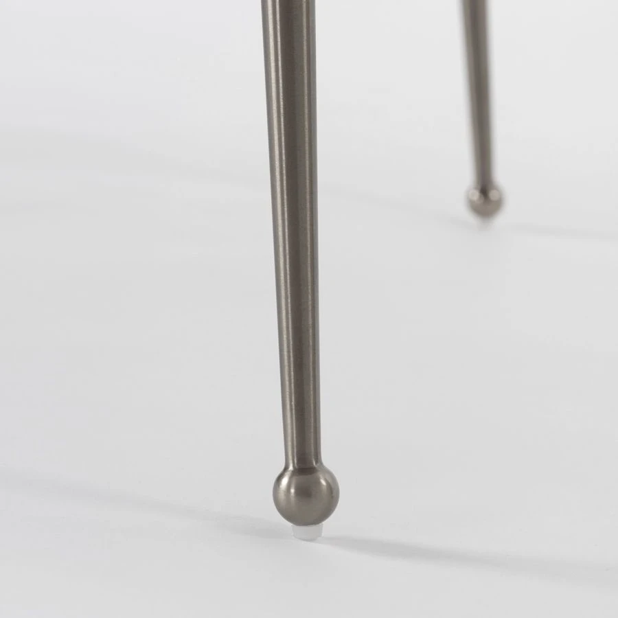 Mason Dining Table – Brushed Silver Legs 9 Mason Dining Table – Brushed Silver Legs - Image 7