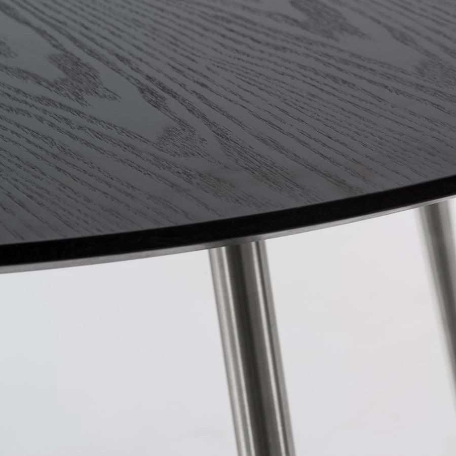 Mason Dining Table – Brushed Silver Legs 10 Mason Dining Table – Brushed Silver Legs - Image 8