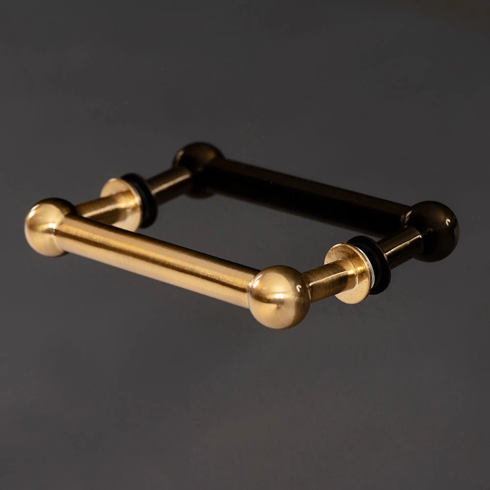 Mason Black Glass TV Media Unit – Brushed Gold Legs 7 Mason Black Glass TV Media Unit – Brushed Gold Legs - Image 5