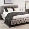 Megan Bed Dove Grey 1 Megan Bed Dove Grey -Furniture Sale Store megan bed grey 1