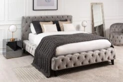 Megan Bed Dove Grey