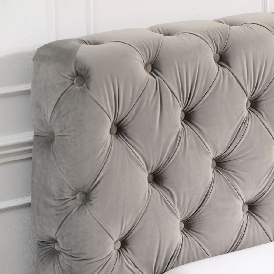 Megan Bed Dove Grey 4 Megan Bed Dove Grey - Image 2