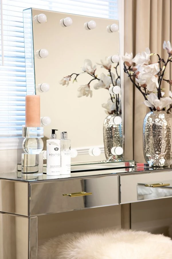 Melissa Silver Dressing Mirror 4 Melissa Silver Dressing Mirror - Image 2