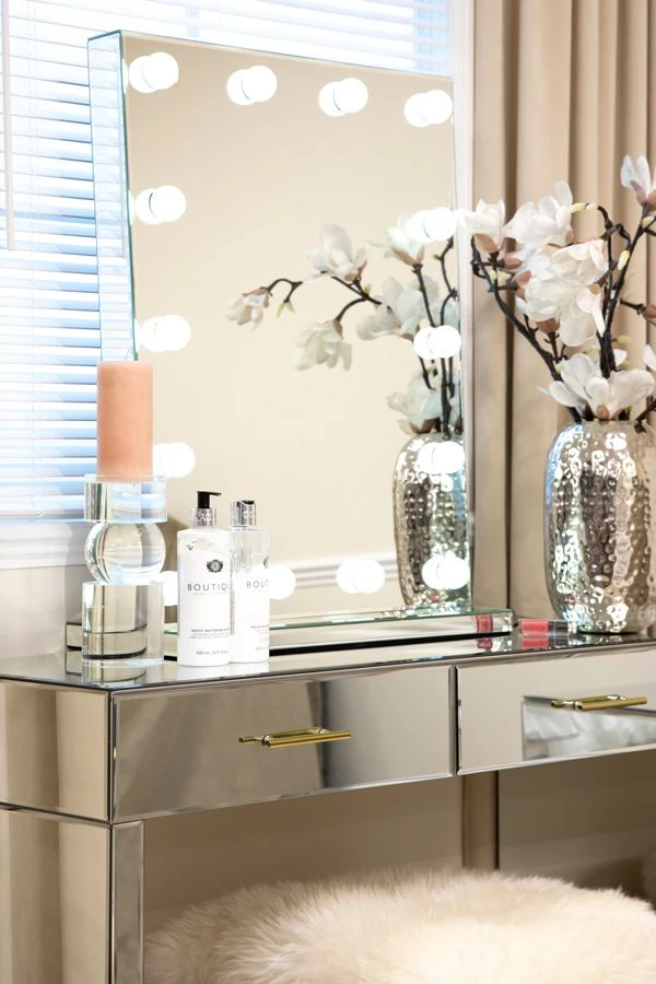 Melissa Silver Dressing Mirror 3 Melissa Silver Dressing Mirror