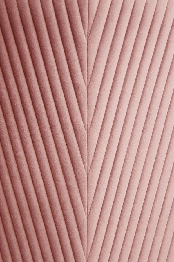 Melville Swivel Chair Blush Pink- Silver Base 7 Melville Swivel Chair Blush Pink- Silver Base - Image 5