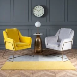 Mentosa Armchair Grey 9 Mentosa Armchair Grey -Furniture Sale Store mentosa armchair yellow grey lifestyle 01 web