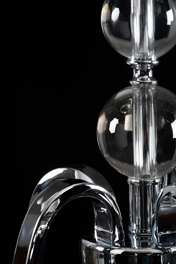 Meyer Five Light Crystal Chandelier 6 Meyer Five Light Crystal Chandelier - Image 4