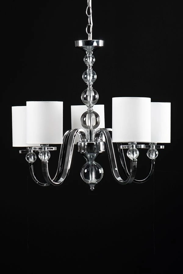 Meyer Five Light Crystal Chandelier 5 Meyer Five Light Crystal Chandelier - Image 3
