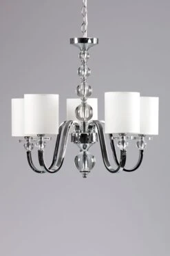 Meyer Five Light Crystal Chandelier