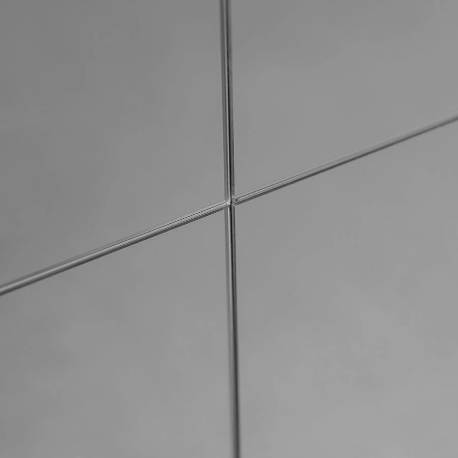 Large Smoked Mirror Square Wall Tiles Pack 5 Large Smoked Mirror Square Wall Tiles Pack - Image 3