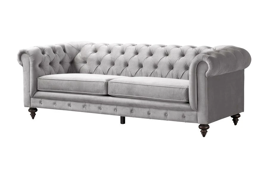 Monty Three Seat Sofa - Dove Grey 9 Monty Three Seat Sofa - Dove Grey - Image 7