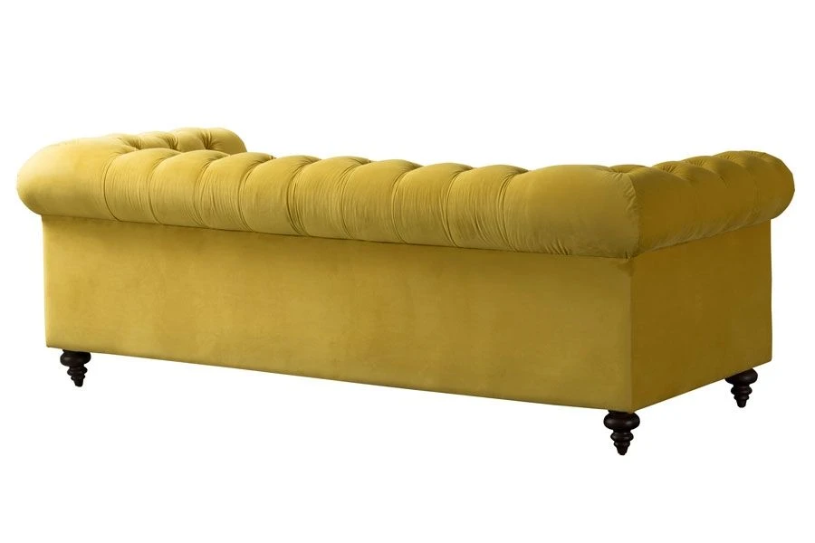 Monty Three Seat Sofa - Mustard 7 Monty Three Seat Sofa - Mustard - Image 5