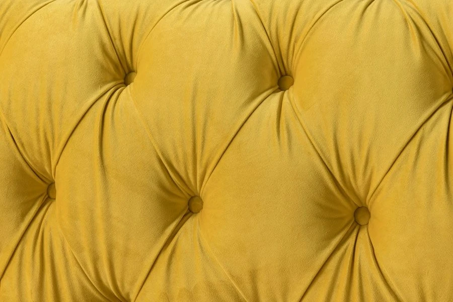 Monty Three Seat Sofa - Mustard 10 Monty Three Seat Sofa - Mustard - Image 8