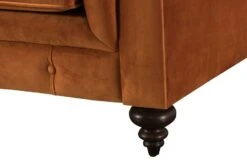 Monty Three Seat Sofa - Pumpkin -Furniture Sale Store monty three seat sofa pumpkin detail 1 web