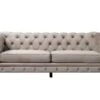 Monty Three Seat Sofa - Taupe -Furniture Sale Store monty three seat sofa taupe cutout 2 web