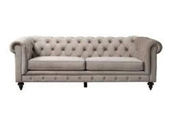 Monty Three Seat Sofa - Taupe