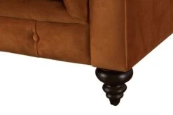 Monty Two Seat Sofa - Pumpkin -Furniture Sale Store monty two seat sofa pumpkin detail 1 web