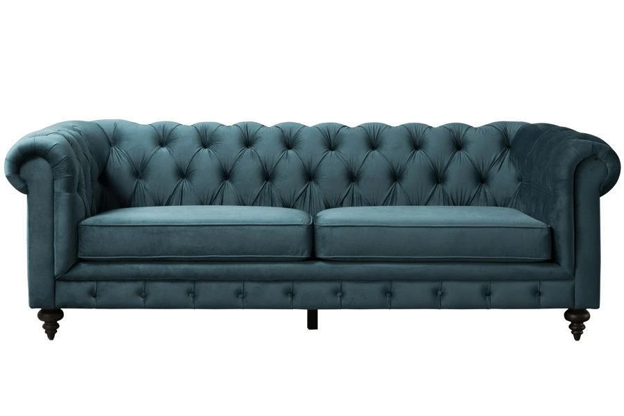 Monty Three Seat Sofa - Peacock 3 Monty Three Seat Sofa - Peacock