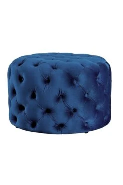 Nevia Ottoman - Navy Blue
