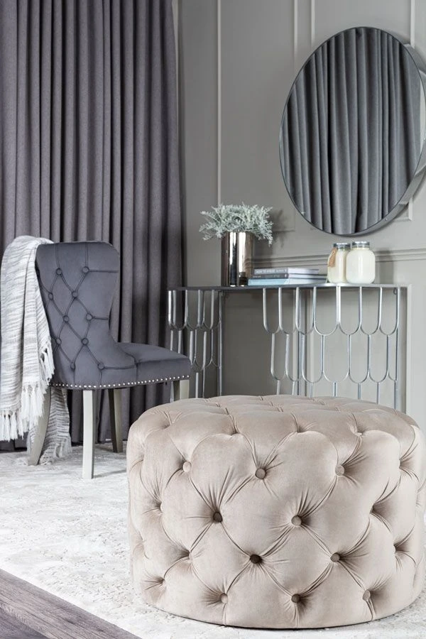 Nevia Ottoman - Taupe 4 Nevia Ottoman - Taupe - Image 2