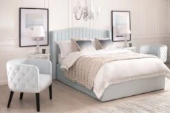 Harrison Storage Bed - Powder Blue