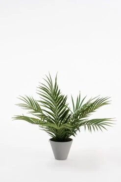 Potted Artificial Palm Plant
