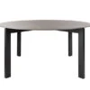 Niven 6-8 Seat Dining Table Concrete Effect - Black Legs 2 Niven 6-8 Seat Dining Table Concrete Effect - Black Legs -Furniture Sale Store niven 6 8s dining table web 1