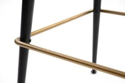 Oslo Counter Stool – Black 11 Oslo Counter Stool – Black -Furniture Sale Store oslo black brass stool detail 2 web